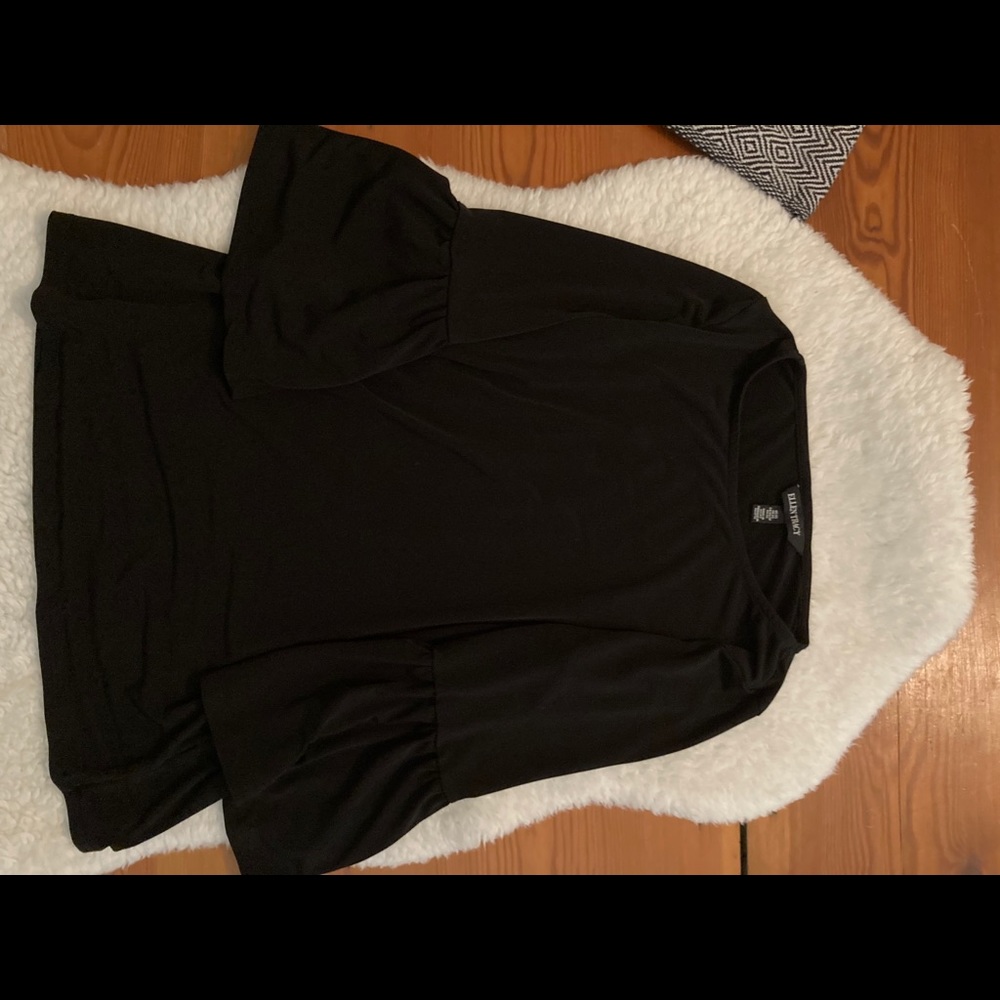Ellen Tracy Black Blouse